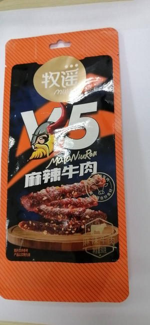 牧谣麻辣味手撕牛排