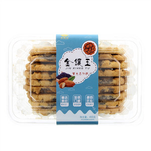 金镶玉黑米杏仁酥