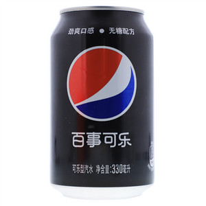 百事可乐无糖可乐型汽水