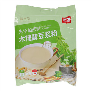 新食尚未添加蔗糖木糖醇豆浆粉