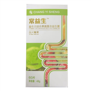 常益生益生元综合果蔬复合益生菌压片糖果