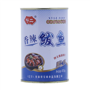 呼二香辣鲅鱼罐头（香辣味）