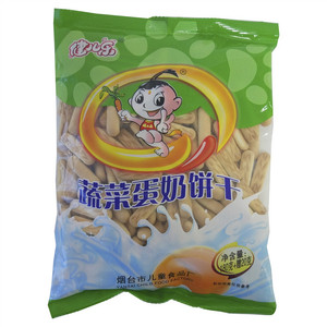 健儿乐蔬菜蛋奶饼干