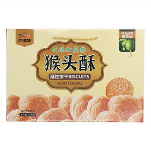 欧滋佳无添加蔗糖猴头酥酥性饼干