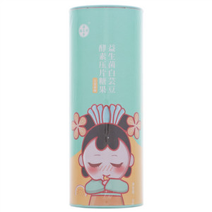 潘高寿百香果味益生菌白芸豆酵素压片糖果