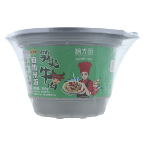 粮大厨笋尖牛肉自热米饭