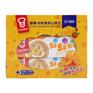 嘉顿时时食芝士（干酪）味夹心饼干