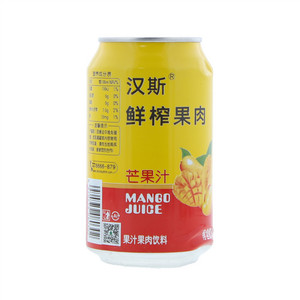 汉斯芒果果汁饮料