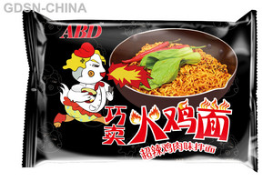 ABD超辣鸡肉味拌面（火鸡面）