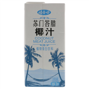 娃哈哈苏门答腊椰汁植物蛋白饮料