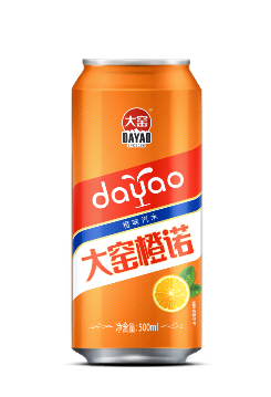 大窑橙诺500mL易拉罐
