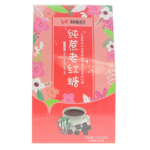 林梅园纯蔗老红糖
