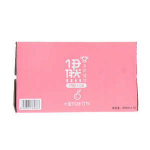 伊利伊然乳矿轻饮水蜜桃味饮料