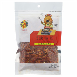 月月红烤香辣椒丝