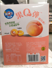 熊博士徐福记酸水蜜桃橡皮糖