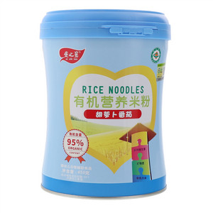 爱之蓝胡萝卜番茄有机营养米粉