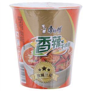 康师傅香辣牛肉面