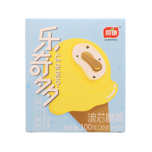 群康乐奇多小脆筒（牛奶+奥利奥太妃口味雪糕）