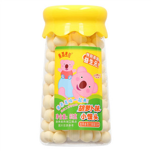 TEAMKEI添祺胡萝卜味小馒头