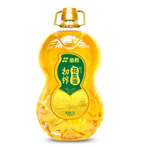 金胜初榨花生油5L