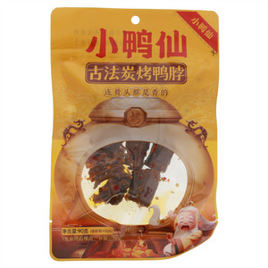 小鸭仙古法炭烤鸭脖（辐照食品）