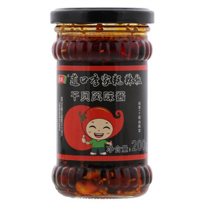 李琨道口李家耗辣椒干贝风味酱
