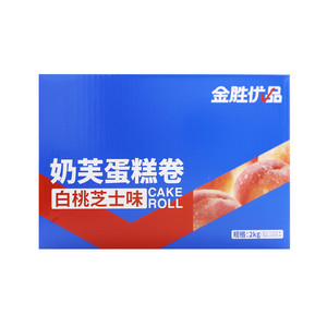 金胜优品奶芙蛋糕卷（白桃芝士味）
