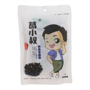 葛小叔竹炭黑花生