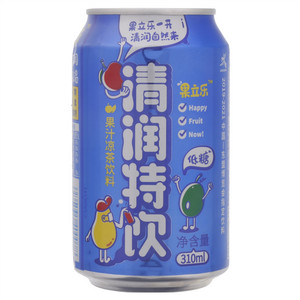 果立乐清润特饮果汁凉茶饮料（低糖）