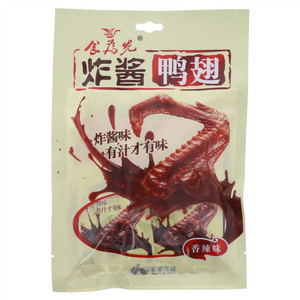 68克食为先炸酱鸭翅香辣味
