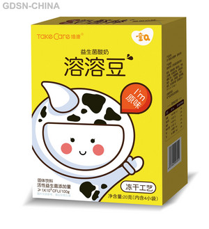 Take care培康益生菌酸奶溶溶豆原味20克