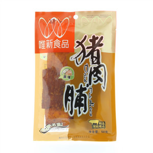唯新食品原味猪肉脯50克