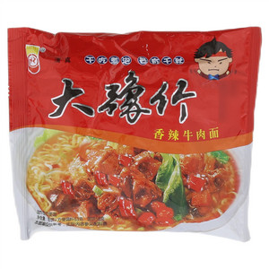 大豫竹香辣牛肉味油炸方便面（清真）