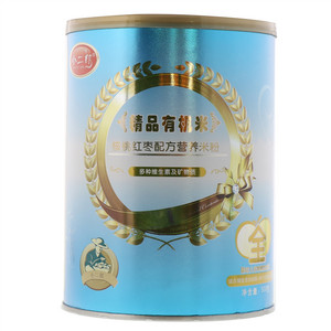 小二郎核桃红枣精品有机米配方营养米粉
