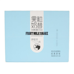 牛丰经典原味果粒奶昔乳酸菌饮品