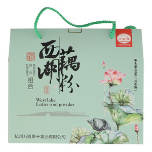 万事隆红枣莲子+百合+桂花莲子组合西湖藕粉