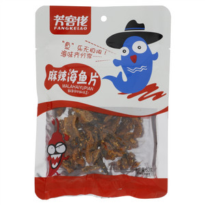 50克麻辣味海鱼皮