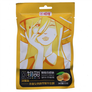 顺隆物甜爆酸香橙味硬质型糖果