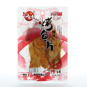 渔家乐烤鱼片辣味55克