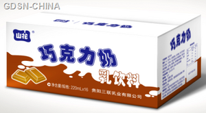 山花巧克力奶乳饮料（220ml*16）