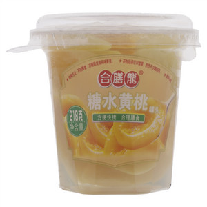 合膳龙糖水黄桃罐头