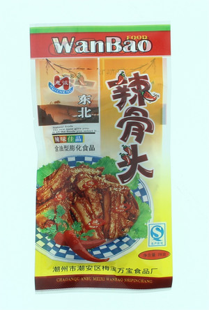 惠诚辣骨头味油炸型膨化食品