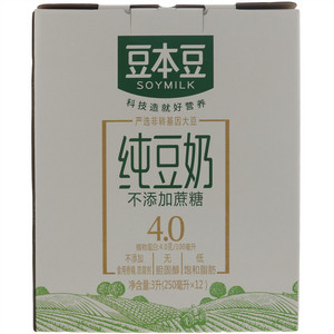 3L豆本豆纯豆奶无糖
