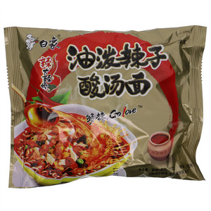 白象油泼辣子酸汤面