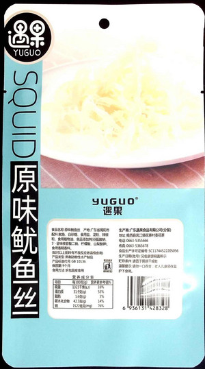 遇果 YU GUOSQUID原味鱿鱼丝