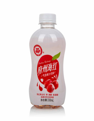 府州红府州海红气泡果汁饮料
