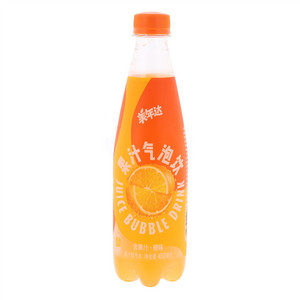 美年达橙味果汁型汽水