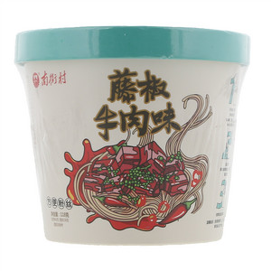 南街村藤椒牛肉味方便粉丝