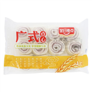 金日麦点紫薯卷