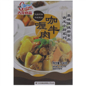 古龙食品咖喱牛肉